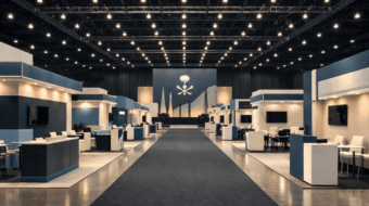 تصميم ديكورات المعارض