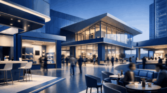 مساحات عرض مشتركة داخل المعارض